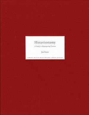 Jim Stone: Historiostomy: A Study in Repurposing Content, Limited Edition [SIGNED]