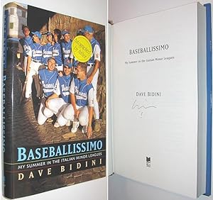 Baseballissimo: My Summer in the Italian Minor Leagues SIGNED