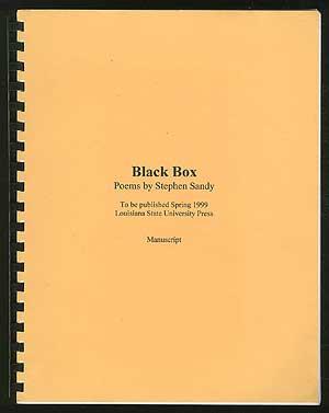 Seller image for Black Box for sale by Between the Covers-Rare Books, Inc. ABAA