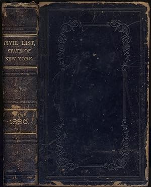 Bild des Verkufers fr Civil List and Constitutional History of the Colony and State of New York zum Verkauf von Between the Covers-Rare Books, Inc. ABAA