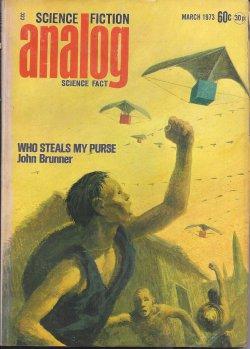 Imagen del vendedor de ANALOG Science Fiction/ Science Fact: March, Mar. 1973 ("The People of the Wind") a la venta por Books from the Crypt