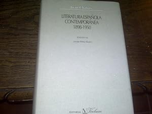 Literatura Española 1898 1950