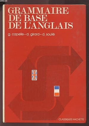 Seller image for GRAMMAIRE DE BASE DE L'ANGLAIS. for sale by Le-Livre