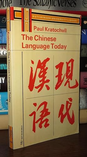 Seller image for CHINESE LANGUAGE TODAY Features of an Emerging Standard for sale by Rare Book Cellar
