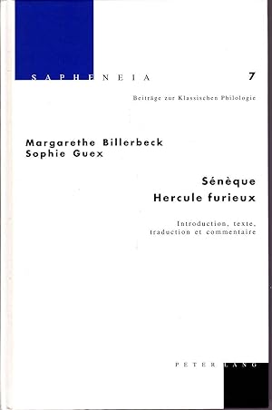 Imagen del vendedor de Snque: Hercule furieux. a la venta por Librairie  la bonne occasion