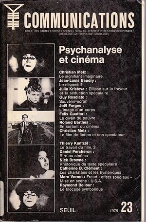 Psychanalyse et cinéma.