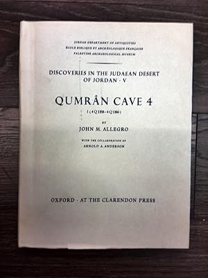 Discoveries in the Judaean Desert of Jordan. V. Qumrân Cave 4.
