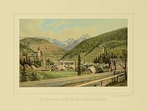 Imagen del vendedor de Eisenerz m. d. Erzberg u. Reichenstein". a la venta por Versandantiquariat Wolfgang Friebes