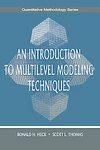 Bild des Verkufers fr Introduction to Multilevel Modeling Techniques (The Quantitative Methodology Series) zum Verkauf von Mahler Books