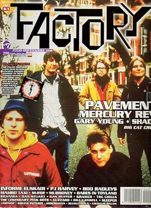 Imagen del vendedor de FACTORY. N 7. Pavement, Bill Laswell, Mercury Rev, Dan Stuart, Sleeper, Gary Young, Shady, Big Cat Crew. Sin CD. a la venta por angeles sancha libros