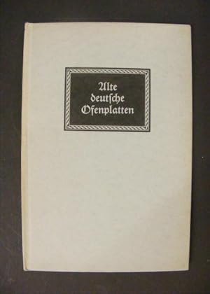 Bild des Verkufers fr Alte deutsche Ofenplatten zum Verkauf von Antiquariat Strter