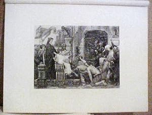 Image du vendeur pour Louis IX Opens The Jails Of France, Photogravure mis en vente par Legacy Books II