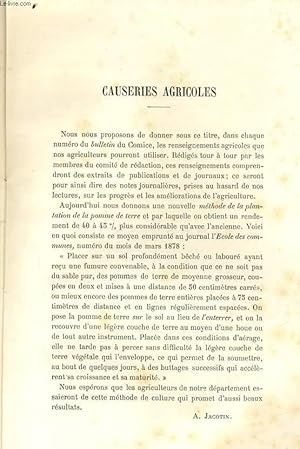 Seller image for CAUSERIES AGRICOLES for sale by Le-Livre
