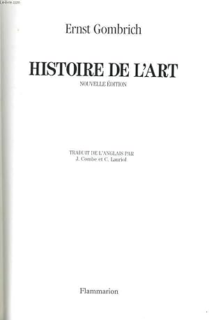 Imagen del vendedor de HISTOIRE DE L'ART a la venta por Le-Livre