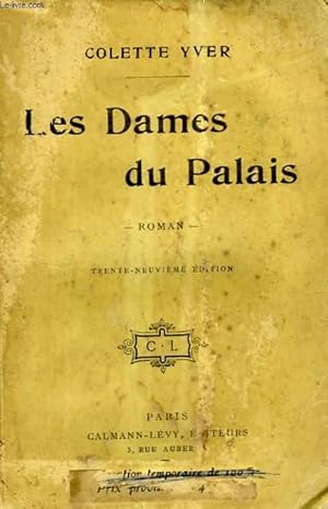 Seller image for LES DAMES DU PALAIS. for sale by Le-Livre