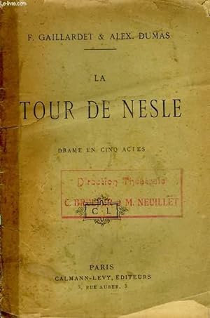Immagine del venditore per LA TOUR DE NESLE. DRAME EN 5 ACTES. venduto da Le-Livre