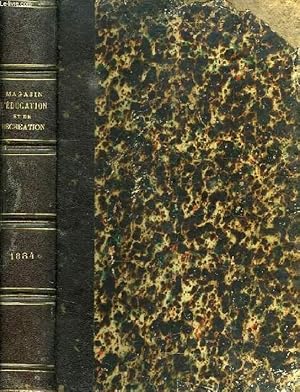 Seller image for MAGASIN D'EDUCATION ET DE RECREATION ET SEMAINE DES ENFANTS REUNIS, JOURNAL DE TOUTE LA FAMILLE, 28e VOL., 1884 for sale by Le-Livre