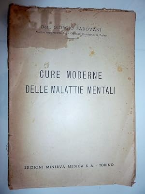 Imagen del vendedor de CURE MODERNE DELLE MALATTIE MENTALI" a la venta por Historia, Regnum et Nobilia