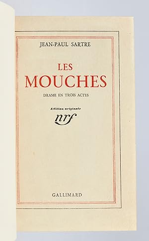 Image du vendeur pour Les mouches mis en vente par Librairie Le Feu Follet