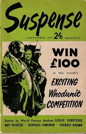 Seller image for Suspense - September 1959 for sale by The Old Bookshelf