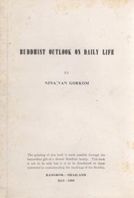 Imagen del vendedor de Buddhist Outlook on Daily Life a la venta por Sutton Books