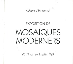 Exposition de Mosaiques Modernes Dorazio, Severini, Scanavino, Migneco, Mosson, Lanskoy, Deville,...