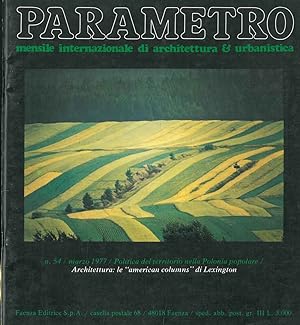 Parametro: mensile internazionale di architettura e urbanistica. N. 54, 1977. Politica del territ...