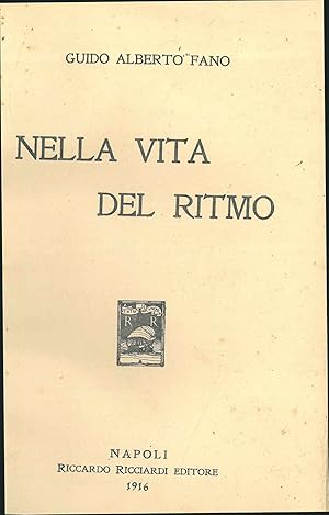 Seller image for Nella vita del ritmo for sale by Studio Bibliografico Orfeo (ALAI - ILAB)