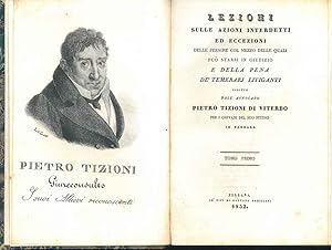 Lezioni sulle azioni interdetti ed eccezioni delle persone col mezzo delle quali può starsi in gi...