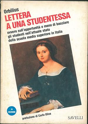 Lettera a una studentessa Prefazione di C. Oliva