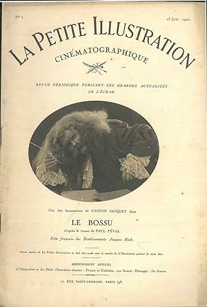 Le bossu. La Petite Illustration Cinématographique n° 2 1925