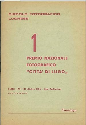 1° premio nazionale fotografico "Città di Lugo"