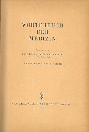 Worterbuch der Medizin