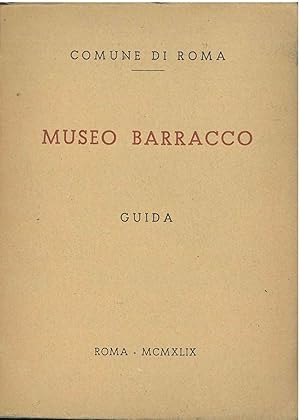 Bild des Verkufers fr Museo Barracco di scultura antica zum Verkauf von Studio Bibliografico Orfeo (ALAI - ILAB)