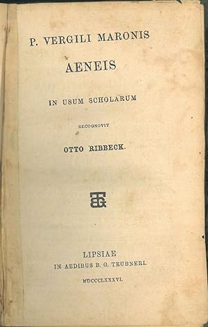 Aeneis in usum scholarum. Recognovit Otto Ribbeck