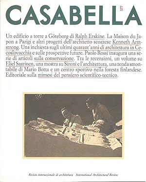 Casabella. Rivista internazionale di architettura. International architectural review. N. 577, ma...