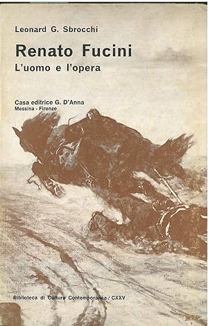 Bild des Verkufers fr Renato Fucini. L'uomo e l'opera zum Verkauf von Studio Bibliografico Orfeo (ALAI - ILAB)