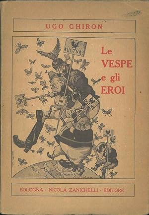 Le vespe e gli eroi Copertina illustrata da M. Falcucci