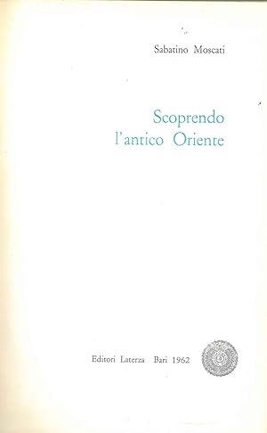 Scoprendo l'antico Oriente