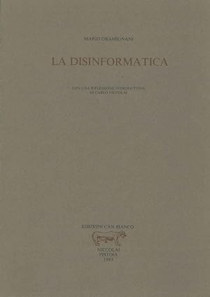 La disinformatica Introduzione di C. Niccolai