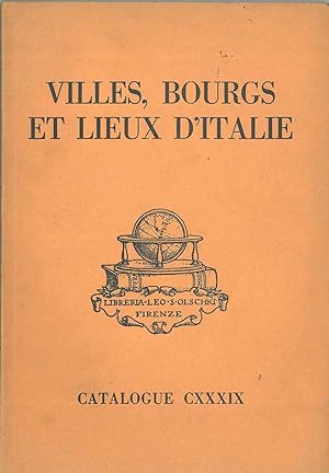 Villes, Bourges et lieux d'Italie