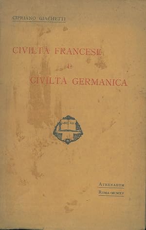 Civiltà francese e civiltà germanica