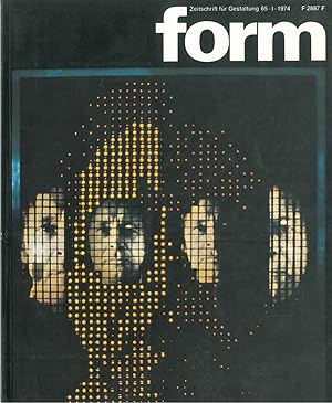 Form 65. Zeitschrift fur Gestaltung. I - 1974