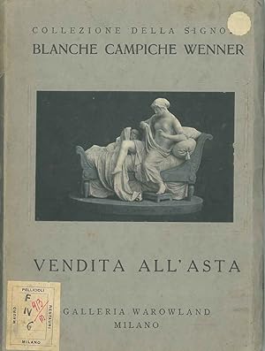 Vendita all'asta della collezione d'arte antica e moderna Blanche Campiche Werner. Quadri - minia...