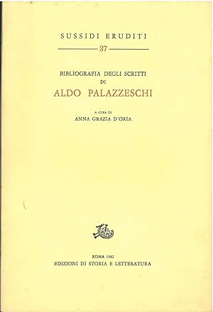 Bibliografia degli scritti di Aldo Palazzeschi