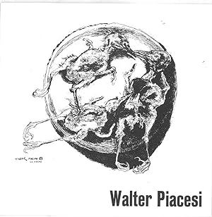Walter Piacesi alla Galleria Goethe di Bolzano. 1968
