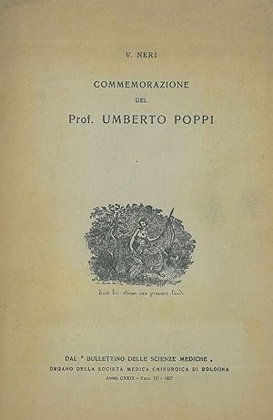 Commemorazione del Prof. Umberto Poppi