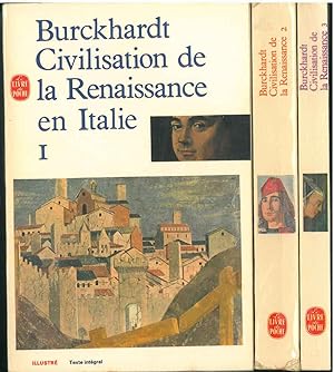 La civilisation de la Renaissance en Italie. Essai Traduction de H. Schmitt Prefazione di R. Klein