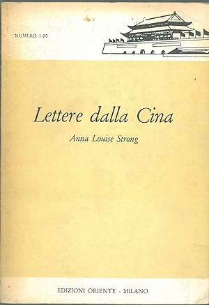 Lettere dalla Cina Traduzione di G. Cherchi e V. de Tassis