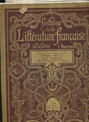 Bild des Verkufers fr HISTOIRE LA LITTERATURE FRANCAISE ILLUSTREE FASCICULE 35 - le mouvement philosophique l'encyclopdie les salons - diderot. zum Verkauf von Le-Livre